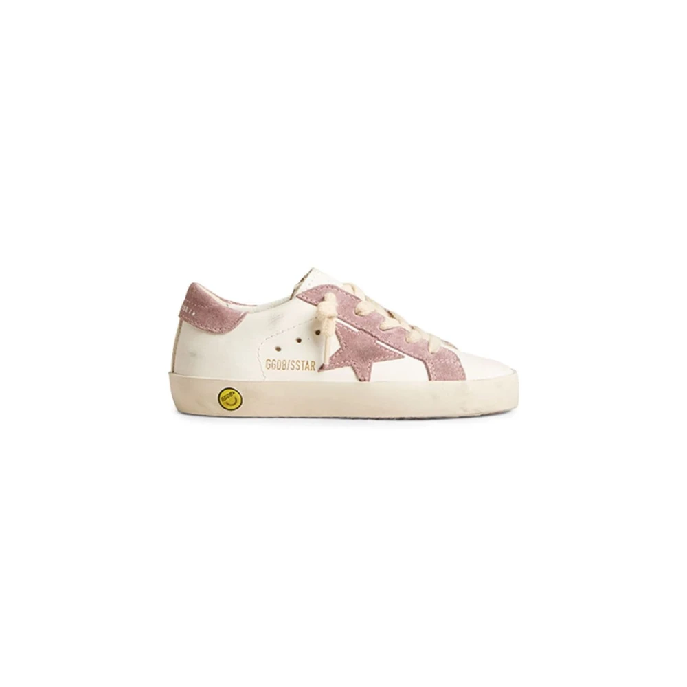 Golden Goose Barn Super-Star Deluxe Sneakers Vit White, Pojke