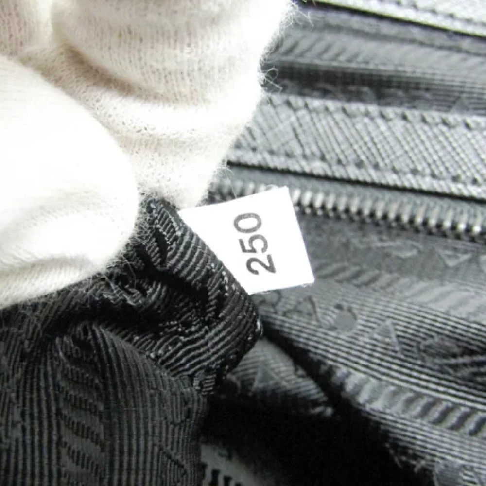 Prada Vintage Pre-owned Fabric totes Black Dames