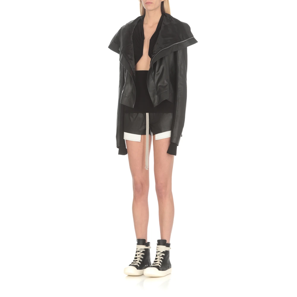 Rick Owens Ls Prong Top Black Dames