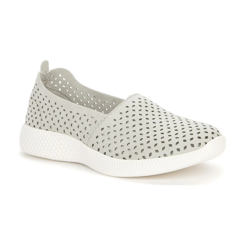 Grunberg Grijze Damessneakers Dames Schoenen Grijs