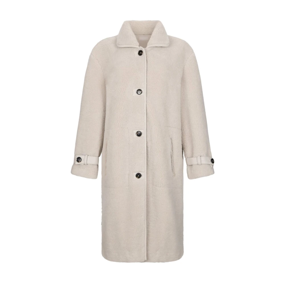 Liu Jo Femme Beige - Coats > Single-Breasted Coats