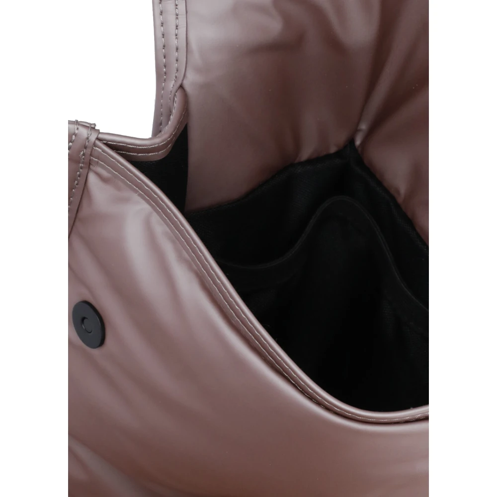 Rains Roze Waterdichte Stoffen Rugzak Vrouw Pink Dames