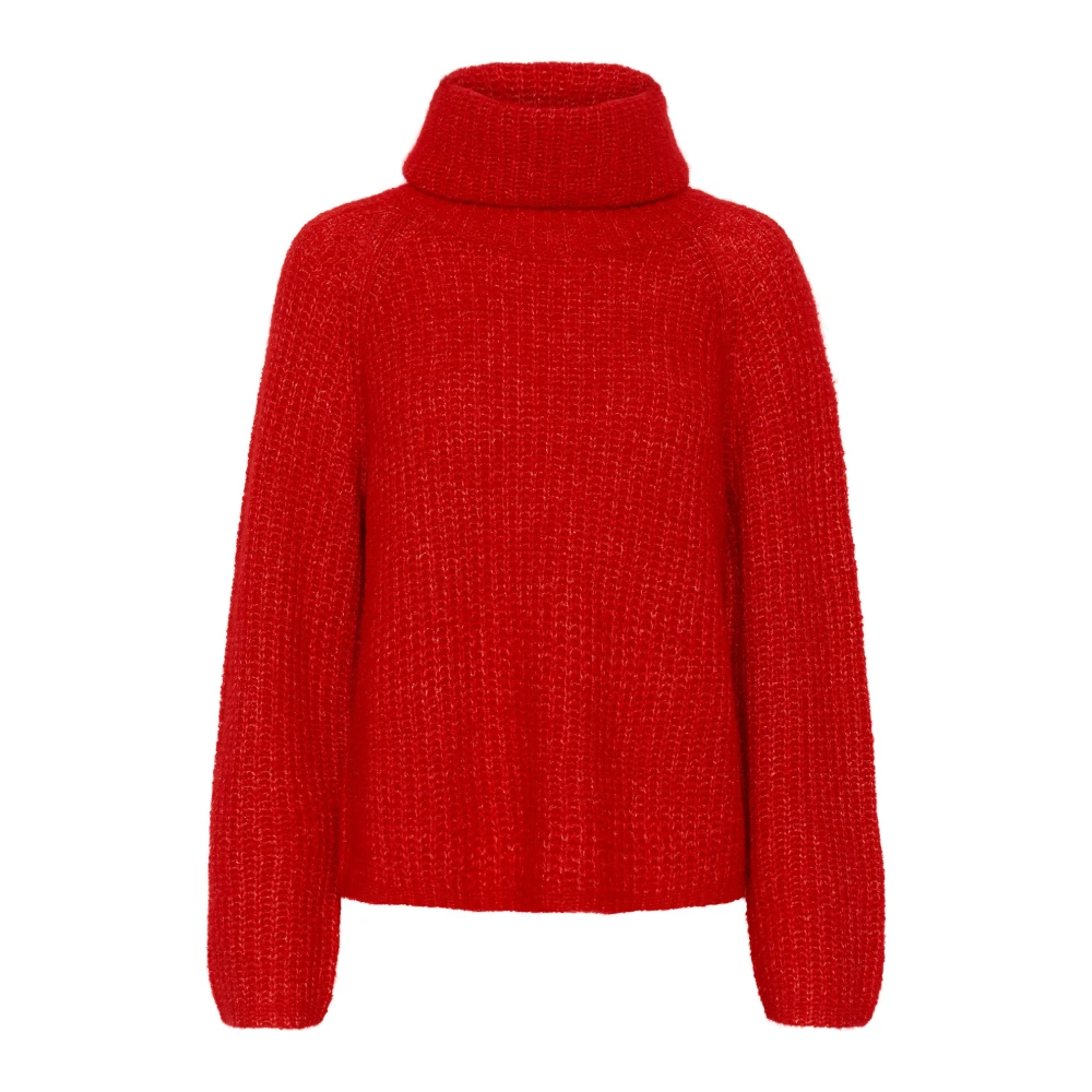 Part Two Gezellige Gebreide Trui Camrynpw Pu Strik Red Dames
