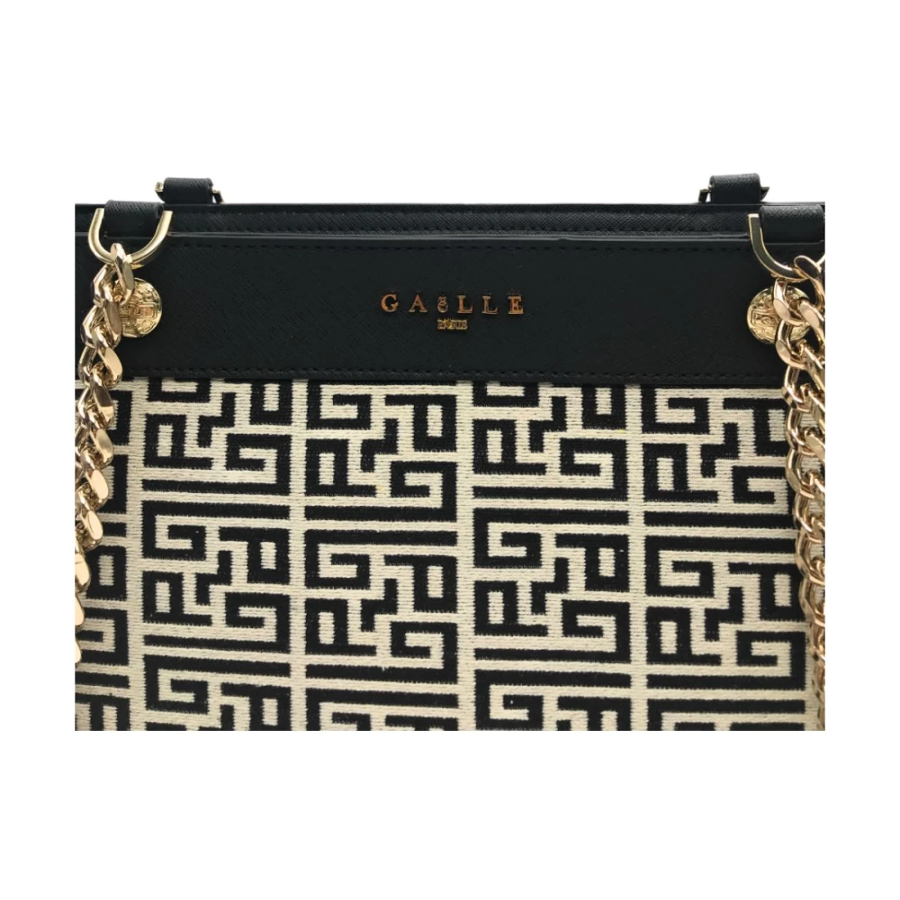 Gaëlle Paris Stijlvolle Borsa Handtas Beige Dames