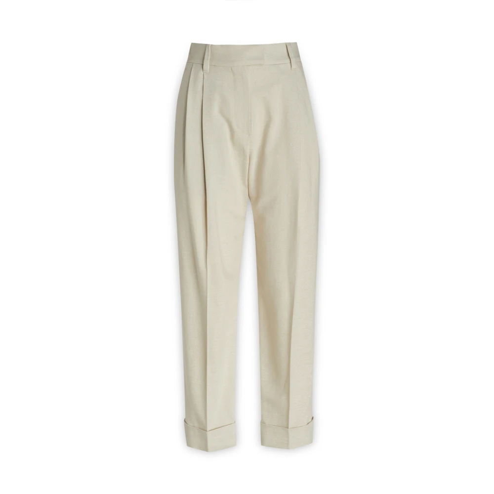 Trousers > Tapered Trousers - - Brunello Cucinelli - Modalova