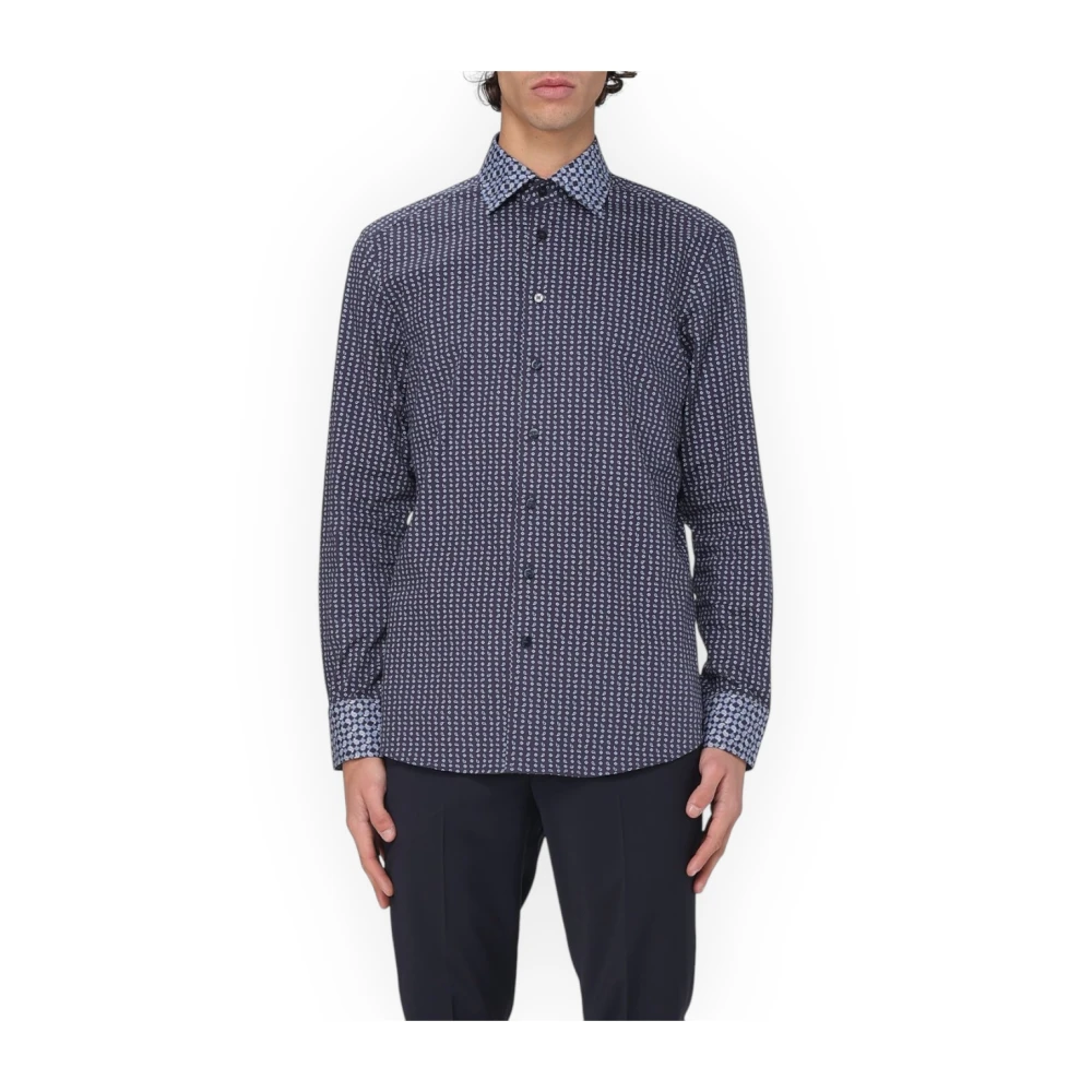 ETRO Roma Kraag Shirt Multicolor Heren