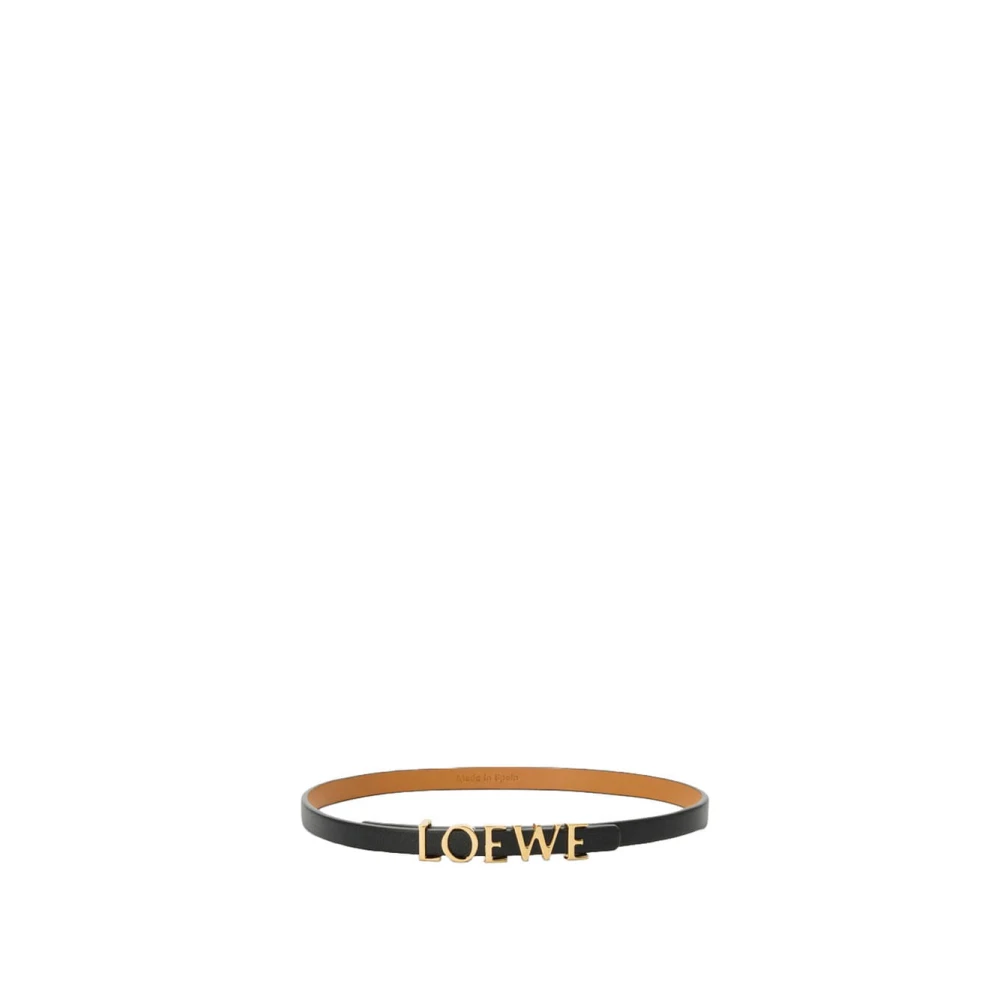 Loewe Unisex Black Double Wrap Bracelet