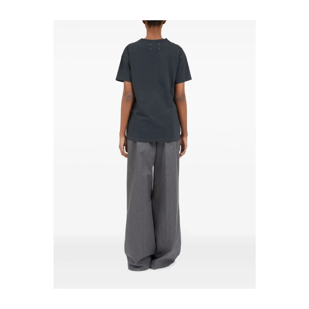 Maison Margiela Stijlvol T-shirt Black Dames