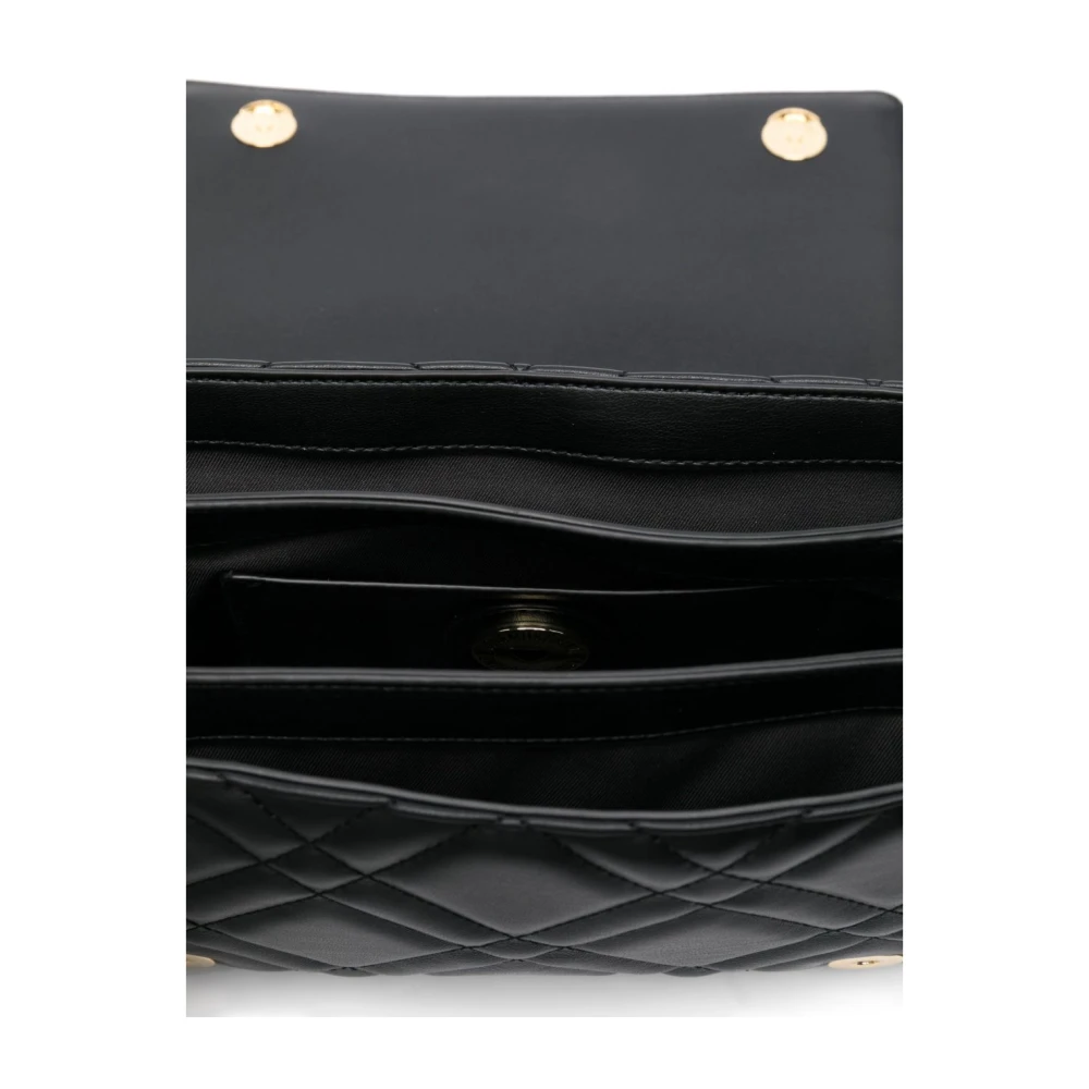 Love Moschino Zwarte Schoudertas Stijlvol en veelzijdig Black Dames
