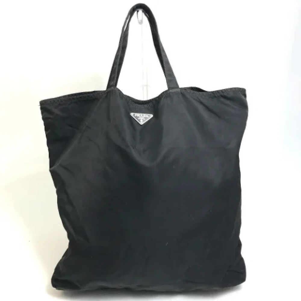 Prada Vintage Pre-owned Fabric prada-bags Black Dames