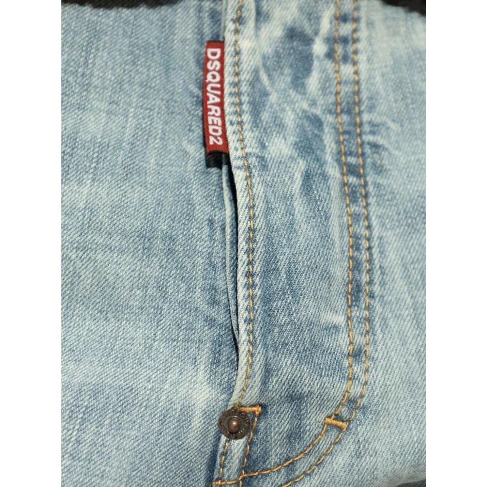 Dsquared2 Blauwe Casual Broek Blue Heren