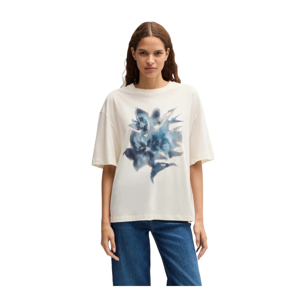 Hugo - Tops > T-Shirts - White - Hugo - Modalova