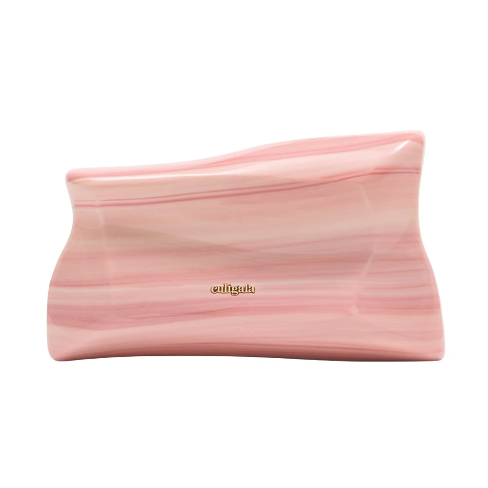 Cult Gaia Pink Clutches, Female, One Size, Malaya Clutch - Acrylic