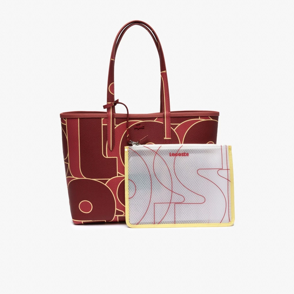 Lacoste Anna Seasonal Shopper Rood Blauw Red Dames