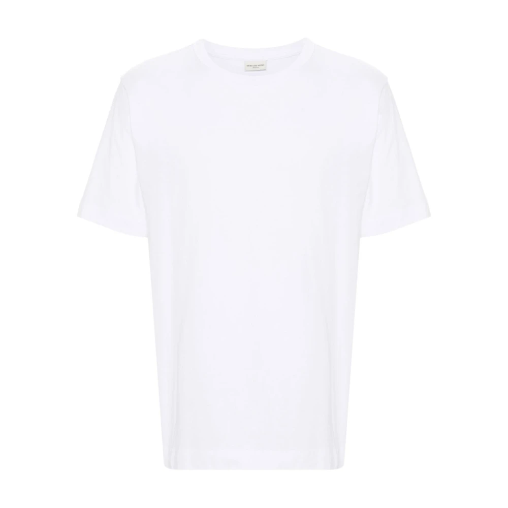 Dries Van Noten Witte Hertz 8600 M.K.T-Shirt White Heren