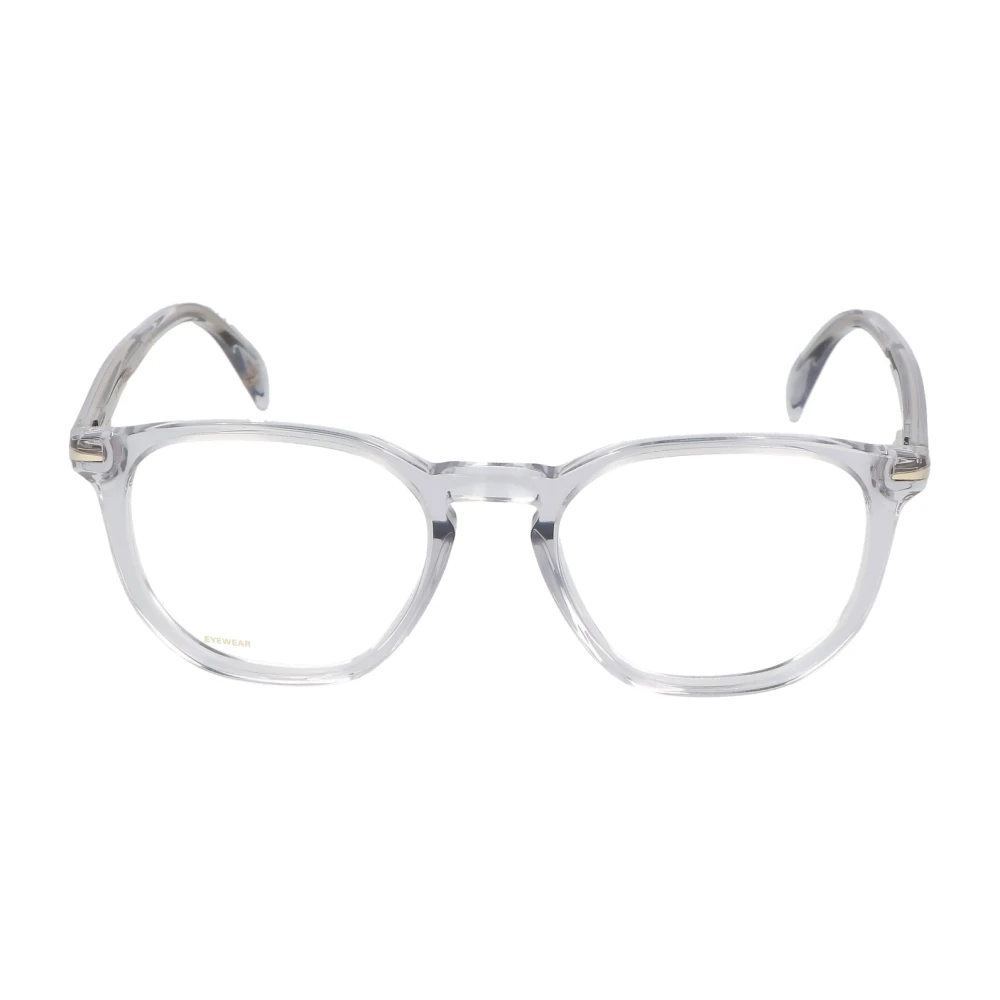 Eyewear by David Beckham Retro vierkant montuur bril Brown Unisex