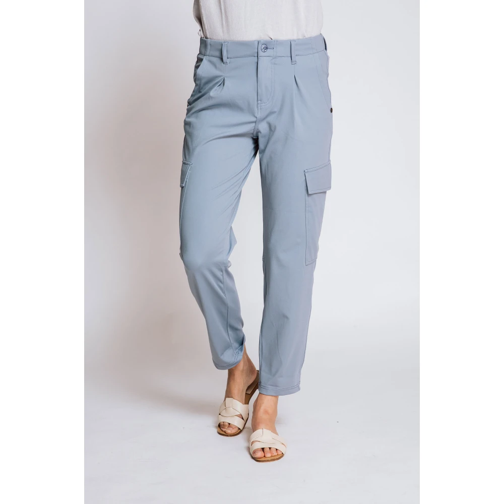 Zhrill Cargobroek Blauw Blue Dames
