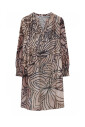 elegante-robe-au-genou-avec-poignets-smock