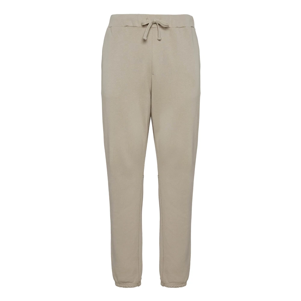 Boggi Milano Fleecebroek Beige Heren