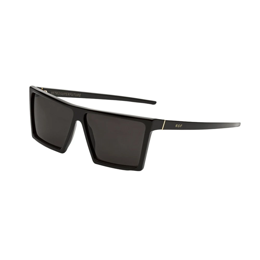 Retrosuperfuture Unisex Black Sunglasses, 58 Mm, L2x Sunglasses
