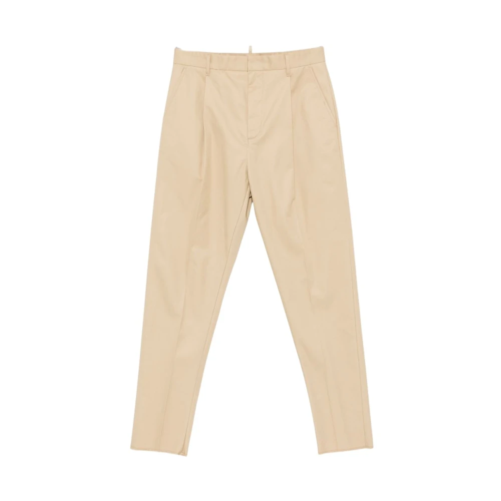 Dsquared2 Brown Multipocket Kawaii Pant - Male - Chinos - Xs - Trousers