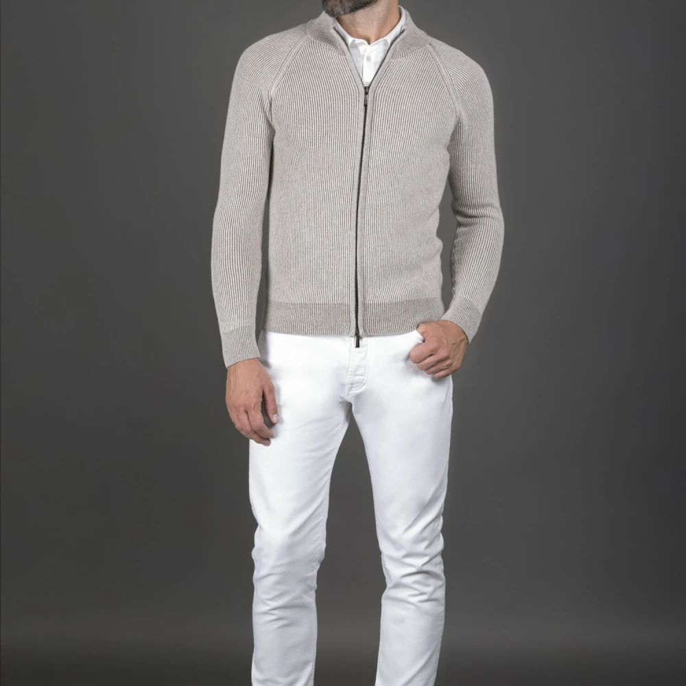 Moorer Dean-Wsv Beige Heren