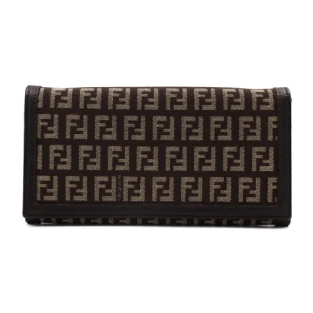 Pre owned Canvas wallets Fendi Vintage Women s Fashion Miinto