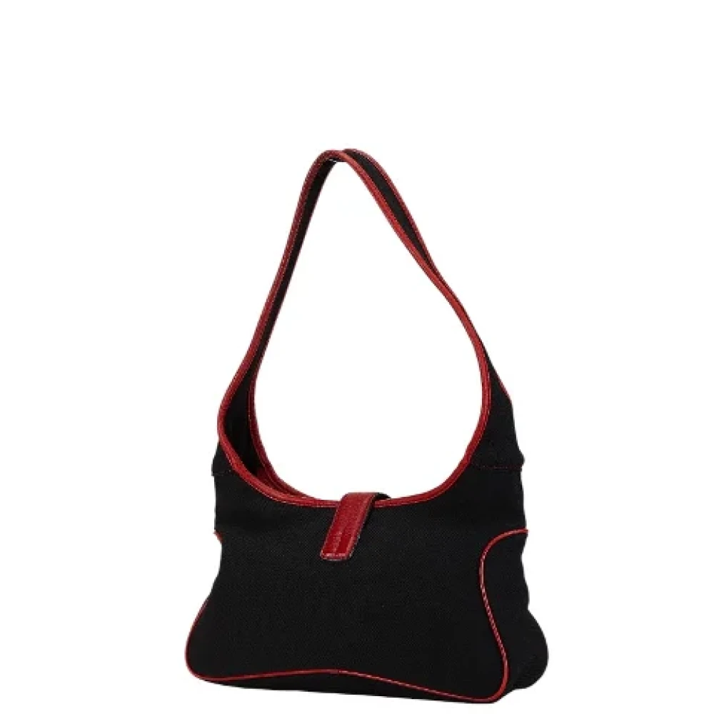 Salvatore Ferragamo Pre-owned Canvas handbags Black Dames