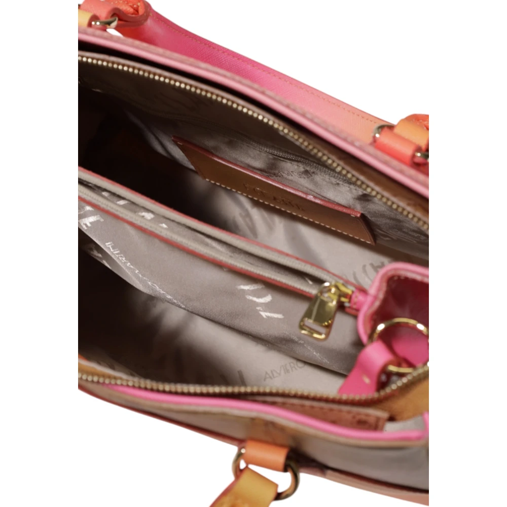 Alviero Martini 1a Classe Stijlvolle Dames Medium Tassen Collectie Pink Dames