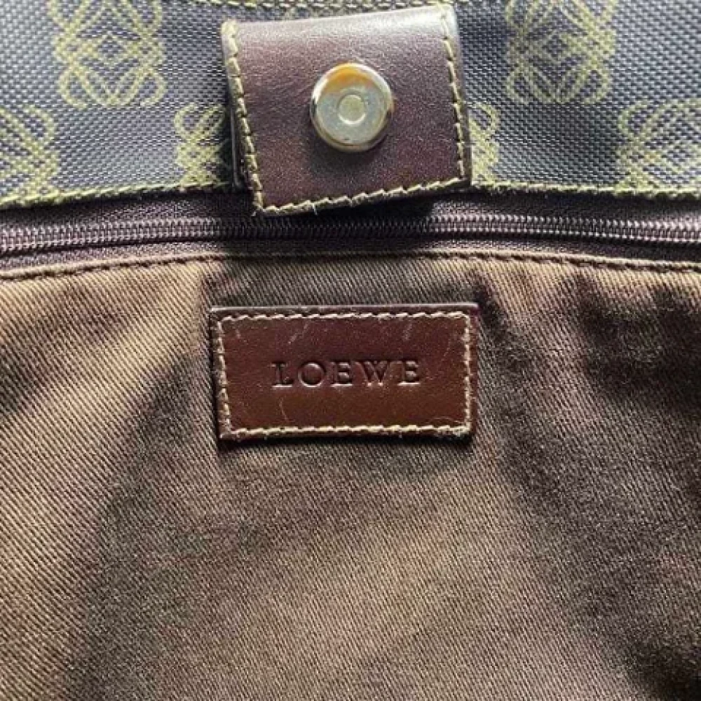 Loewe Pre-owned Fabric handbags Black Dames