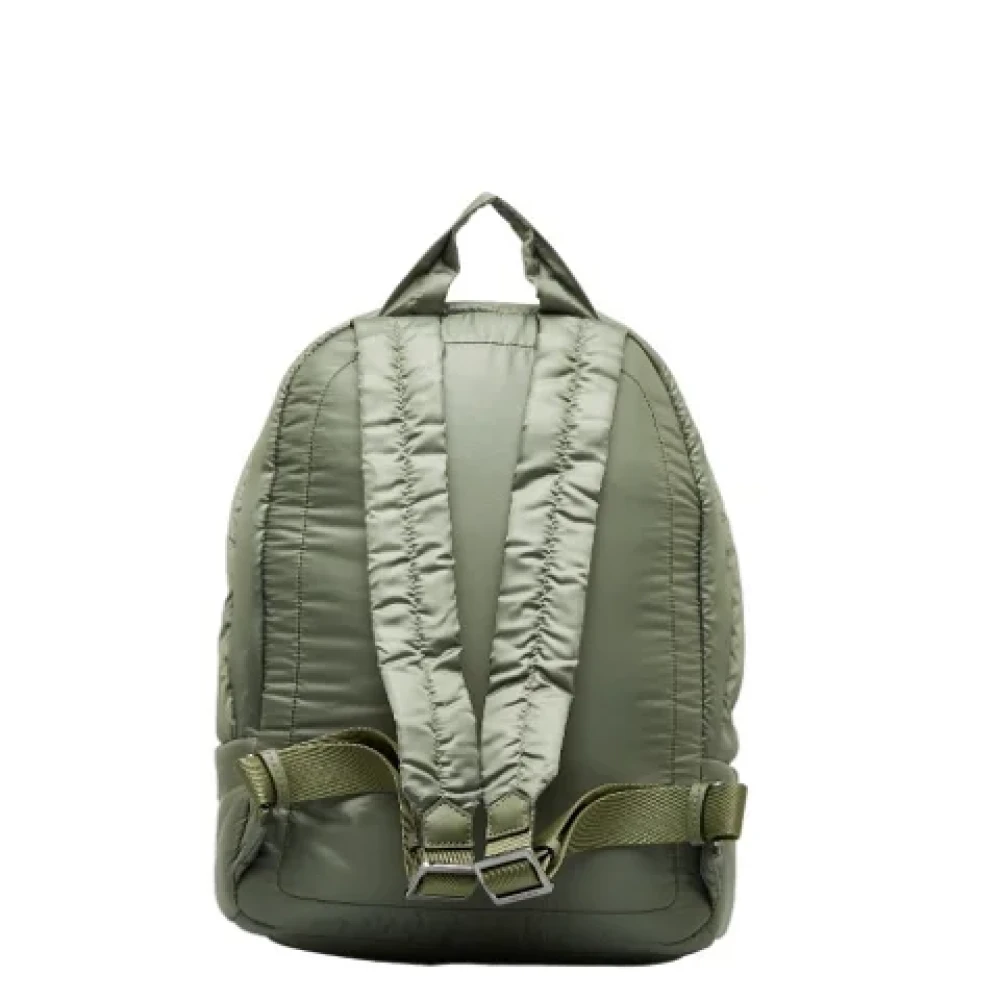 Michael Kors Pre-owned Fabric backpacks Green Dames