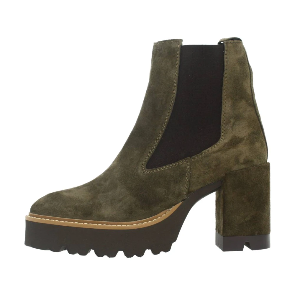 Alpe Ankle Boots Green Dames