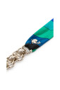 imprime-geometrique-vert-foret-collier