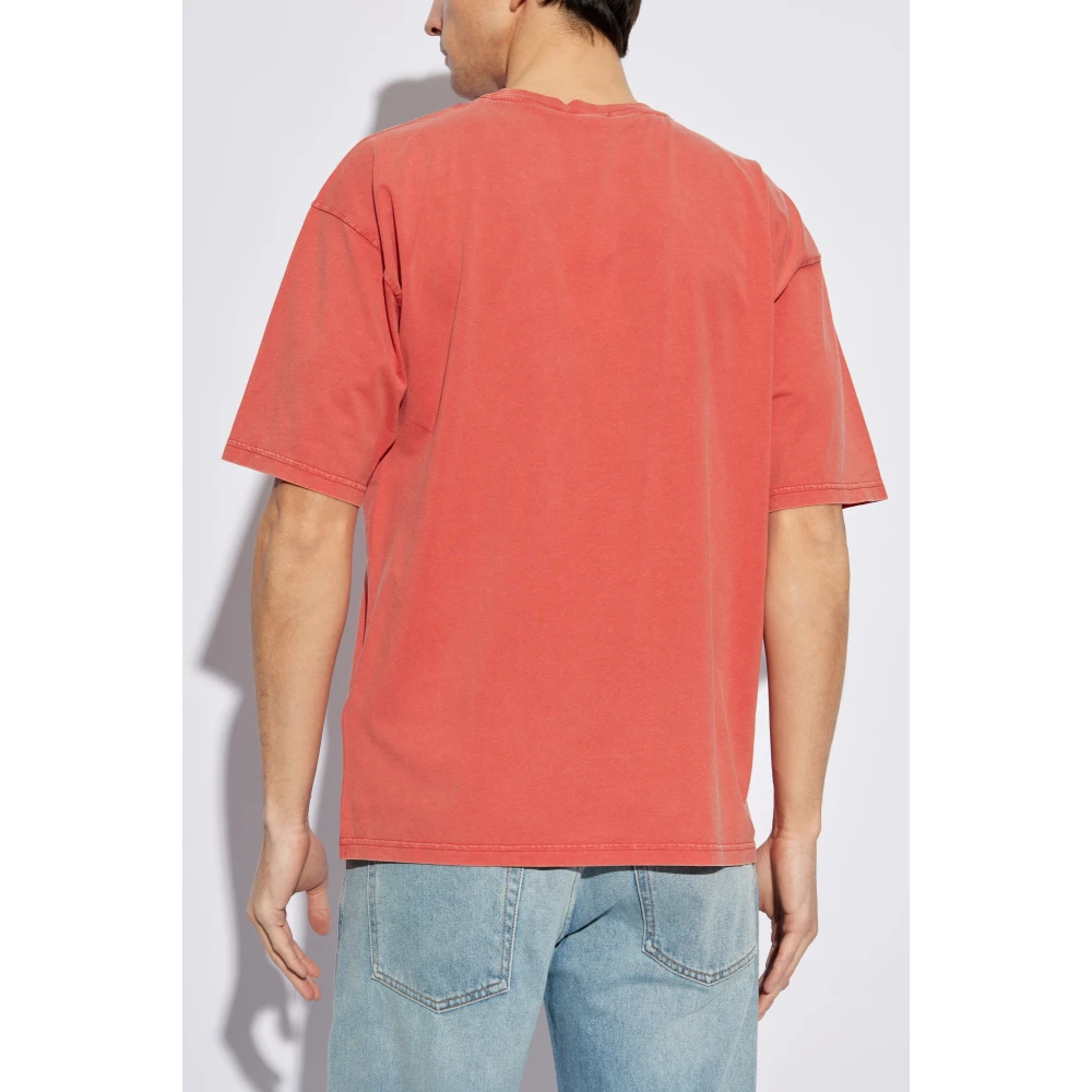 Diesel T-shirt T-Boxt-R21 Red Heren