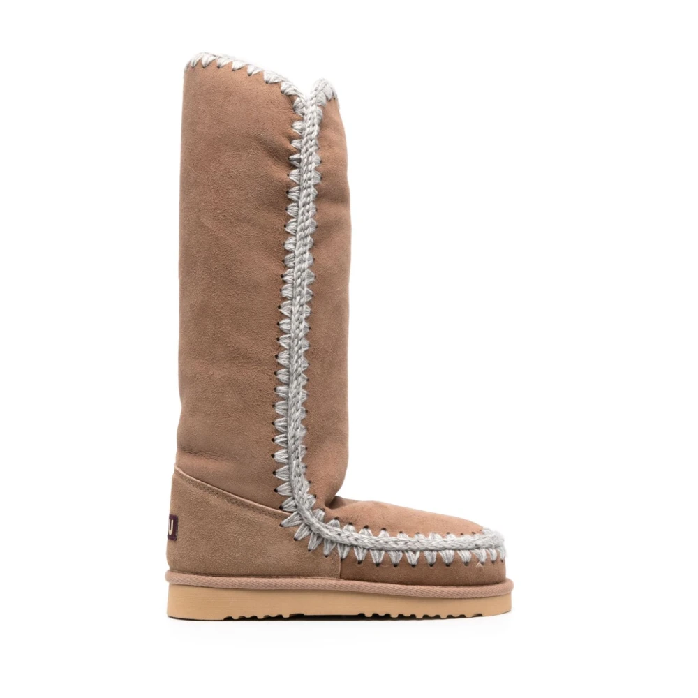 Mou Bruna Ankelboots för Kvinnor Beige, Dam