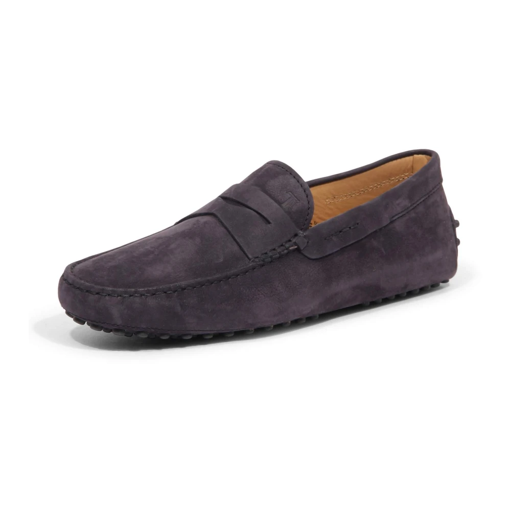 Tod's Men's Blue Mocassino Loafer - Loafers - 6 1/2 Uk - Shoes