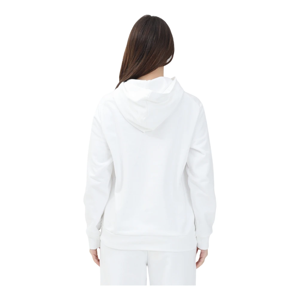Marni Witte hoodie met contrastlogo White Dames