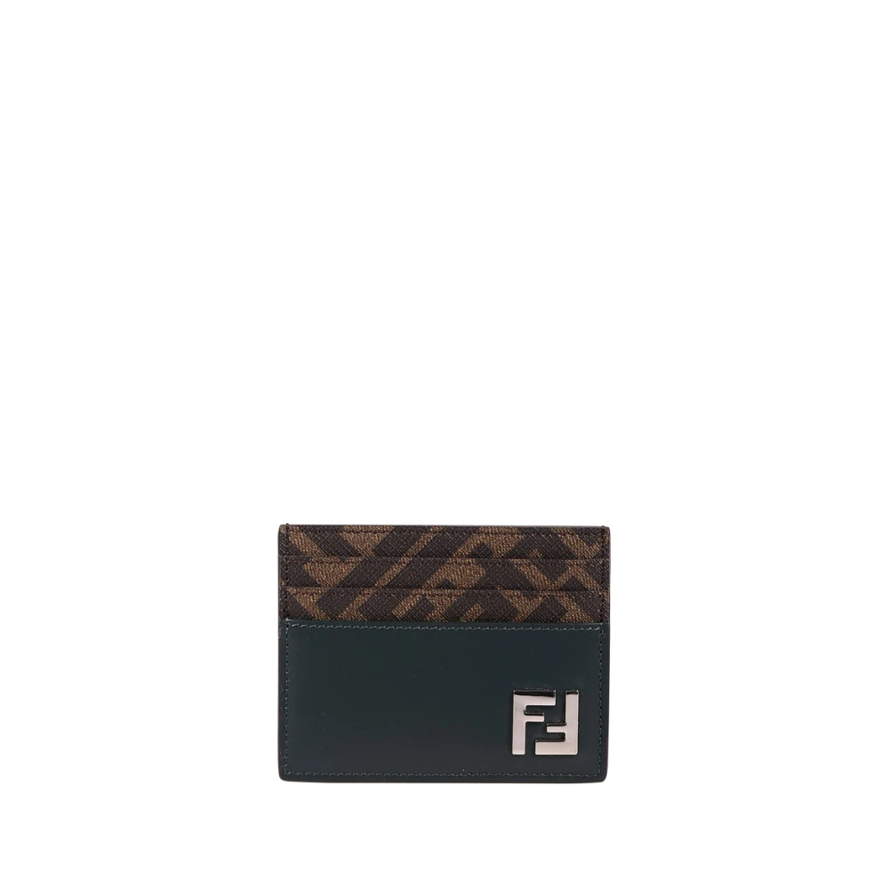 Fendi Men's Multicolor Wallets & Cardholders, One Size, Ff Squared Card Holder