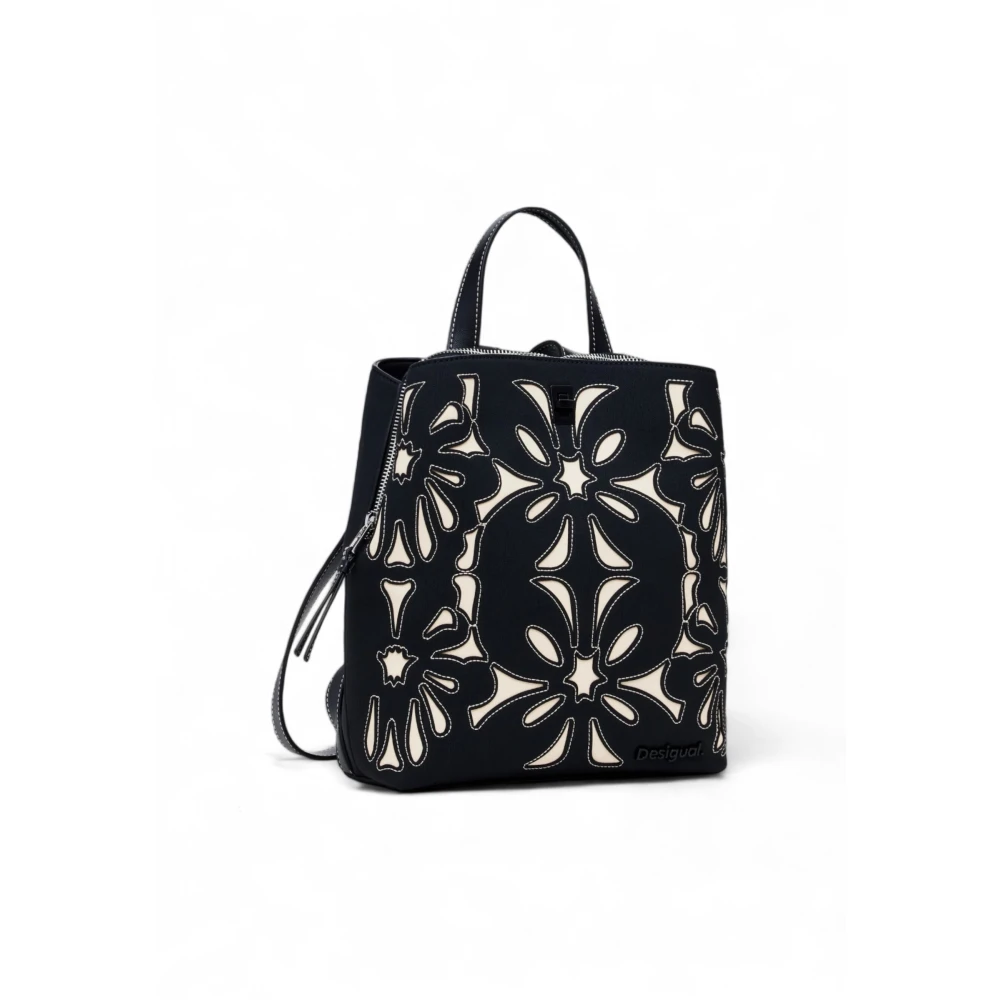 Desigual Stijlvolle Herfst Winter Dames Tas Black Dames
