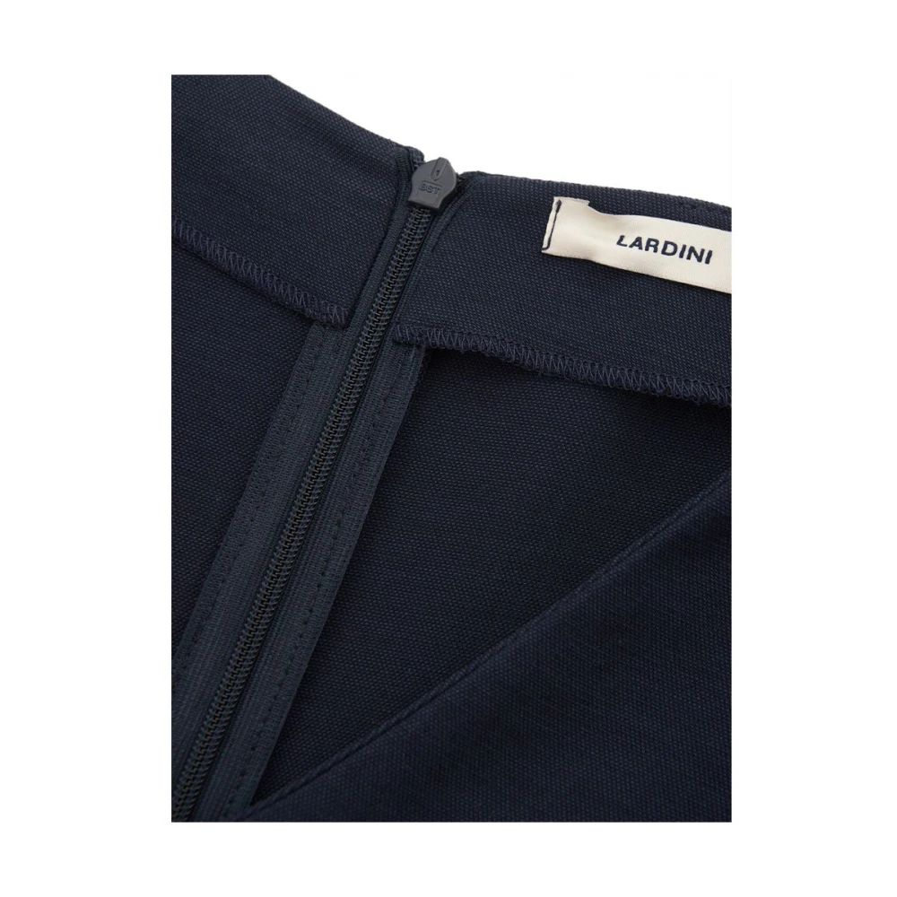 Lardini Blauwe Viscose Jurk Veelzijdige Elegantie Blue Dames