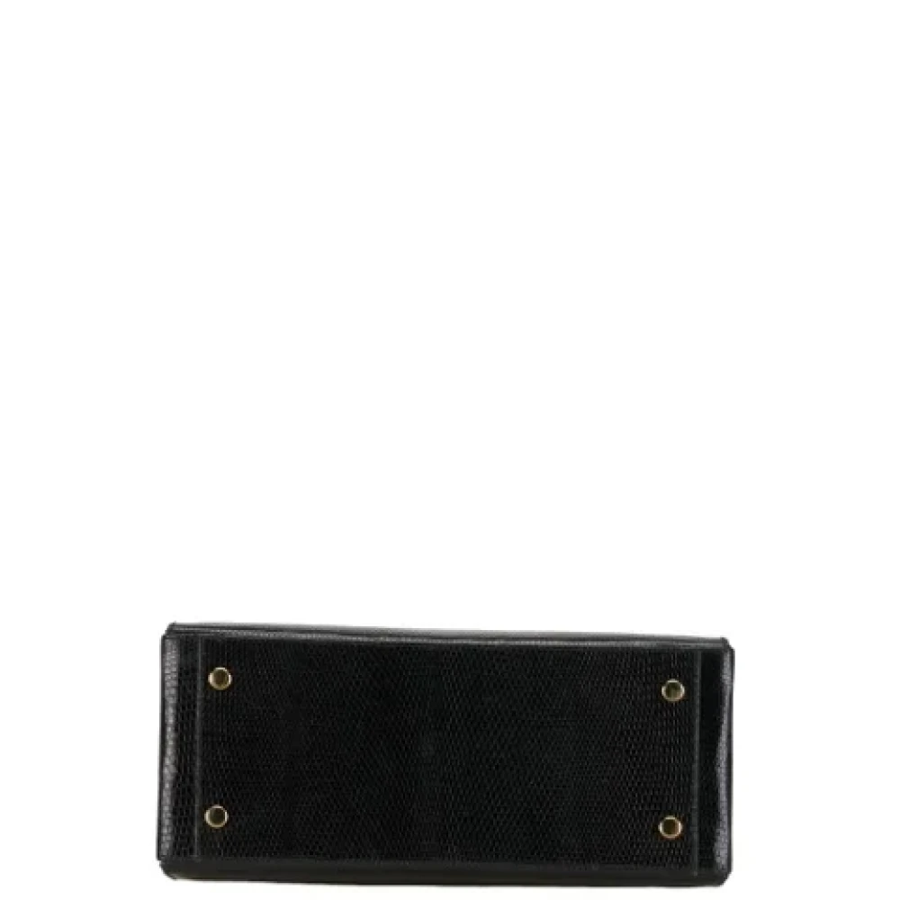 Salvatore Ferragamo Pre-owned Fabric handbags Black Dames