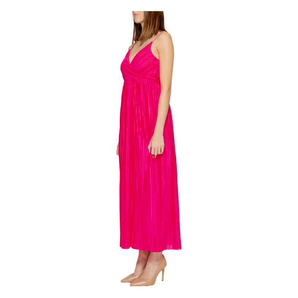 Only Maxi Wrap Jurk voor Vrouwen Pink Dames