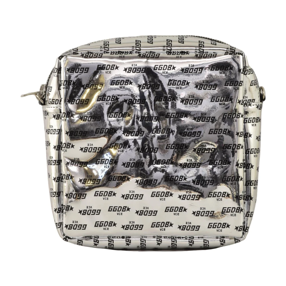 Golden Goose Leren Tas Deluxe Model Gray Dames