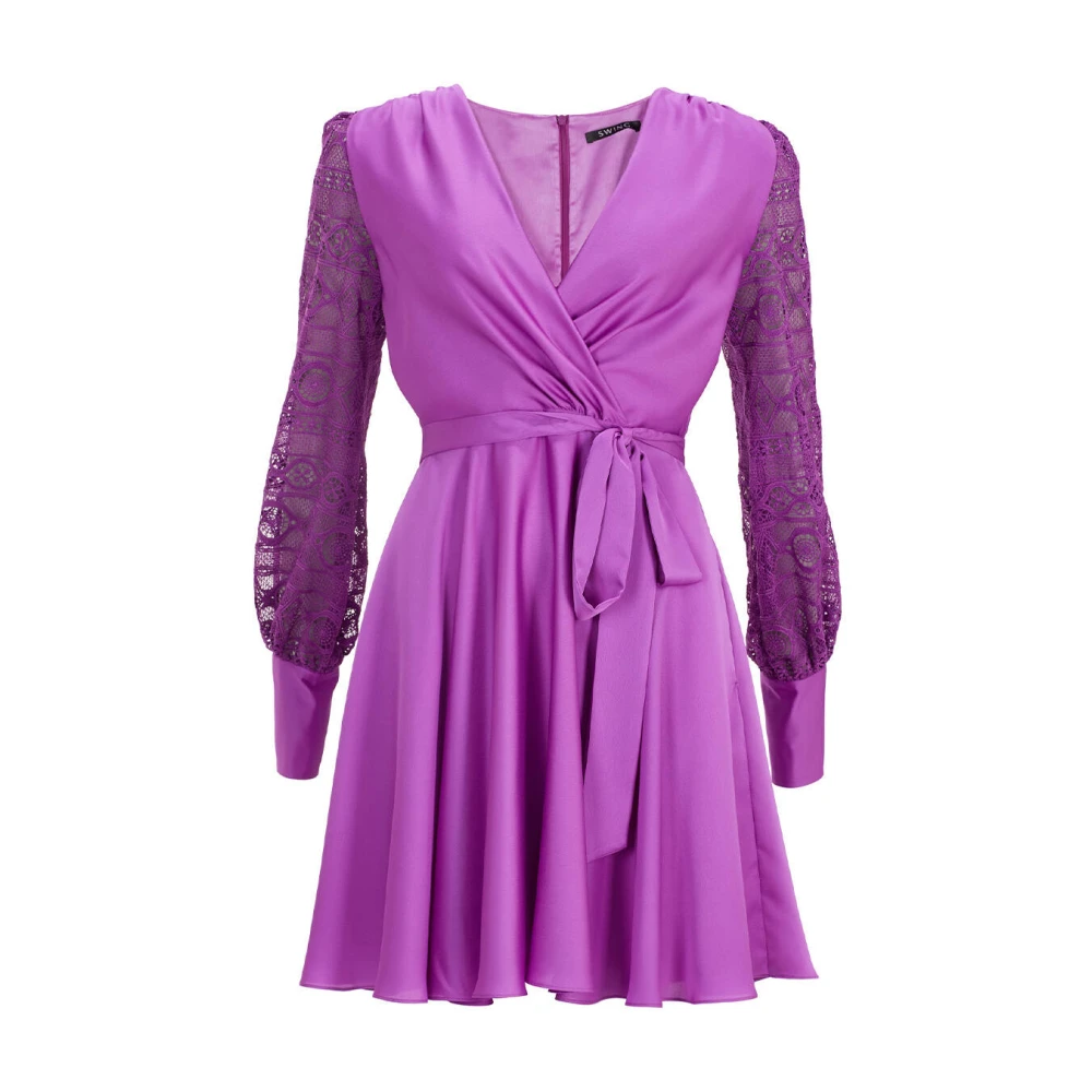 Swing Jurk 5Ag12500 Purple Dames