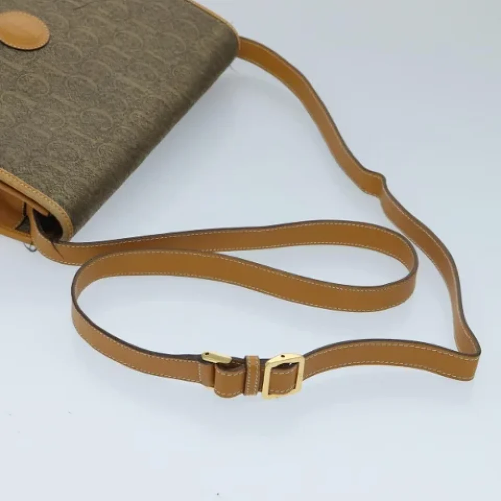 Gucci Vintage Pre-owned Canvas gucci-bags Brown Dames