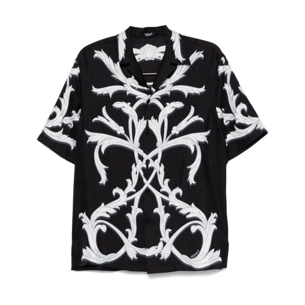 Shirts > Short Sleeve Shirts - - Versace - Modalova