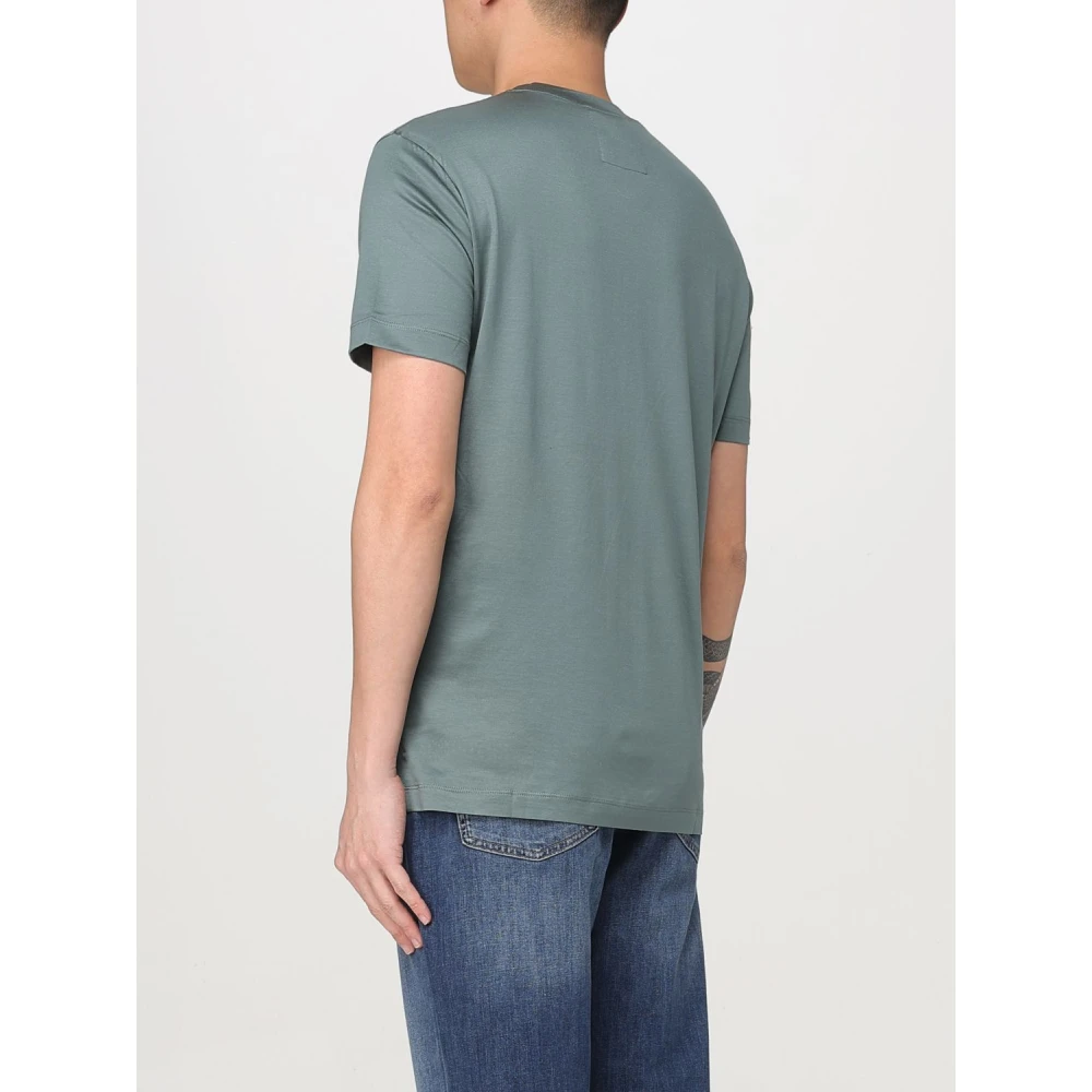 Emporio Armani Stijlvolle T-shirts en Polos Green Heren