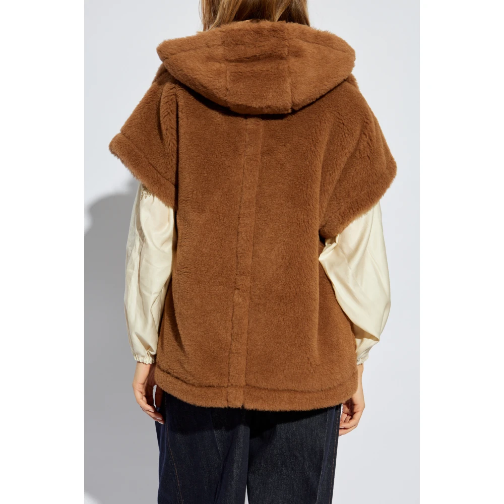 Max Mara Bont poncho Brown Dames