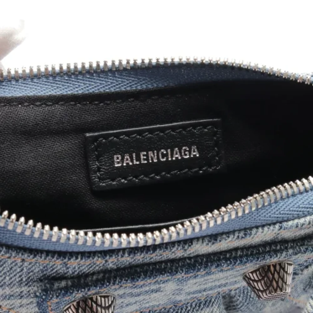 Balenciaga Vintage Pre-owned Denim balenciaga-bags Blue Dames