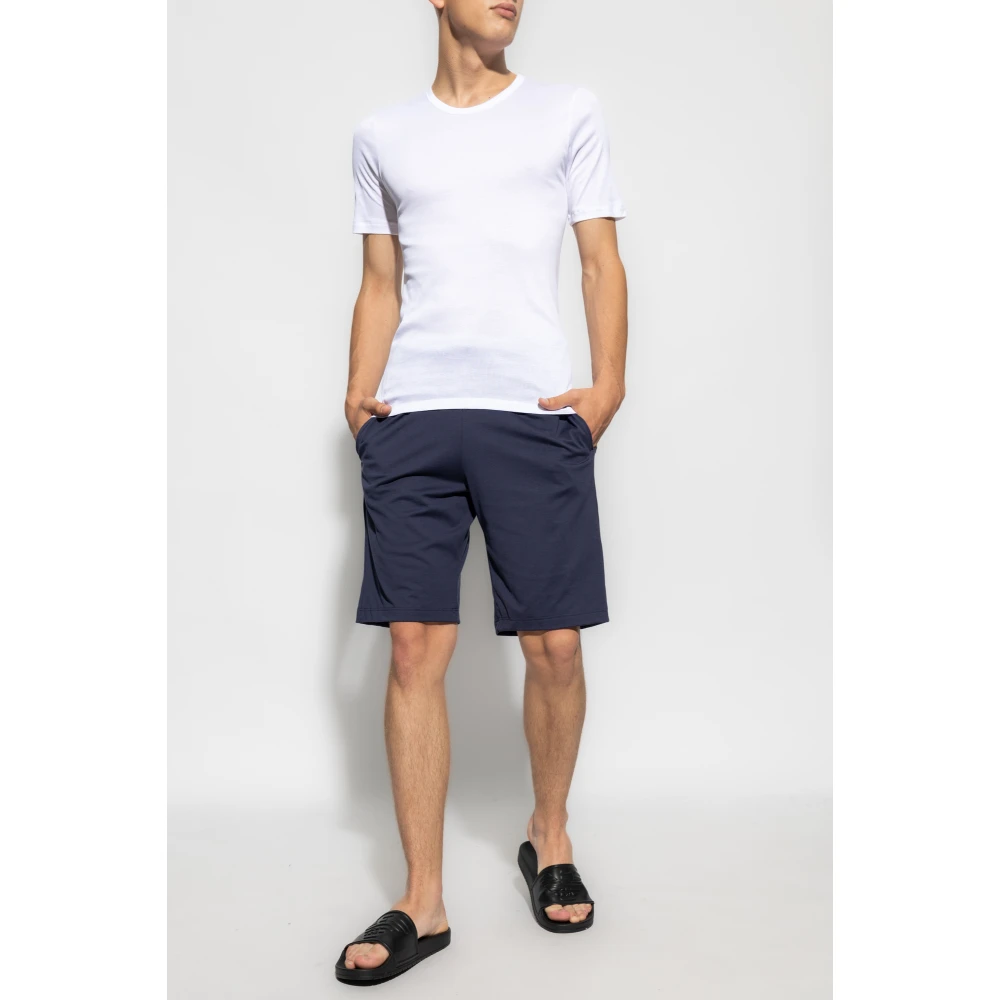 Hanro Night & Day shorts Blue Heren